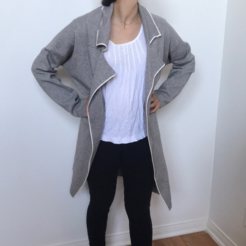 Zara grey coat